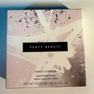 New Fenty Beauty Fenty Cheeks Suede Powder Blush in Lolly Poppy #3